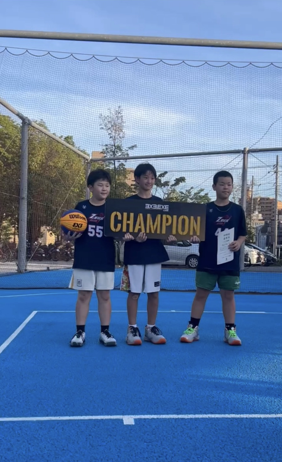 イベント報告】富士見公園バスケ大会「3×3.EXE GAME 2026」 | BLOG